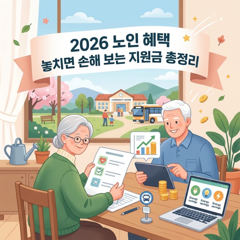 ai thumbnail illustration 2026 노인 혜택 놓치면 손해 보는 지원금 총정리 1791932977