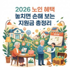 ai thumbnail illustration 2026 노인 혜택 놓치면 손해 보는 지원금 총정리 1792325184
