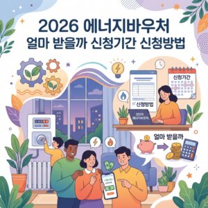 ai thumbnail illustration 2026 에너지바우처 얼마 받을까 신청기간 신청방법 1791930380