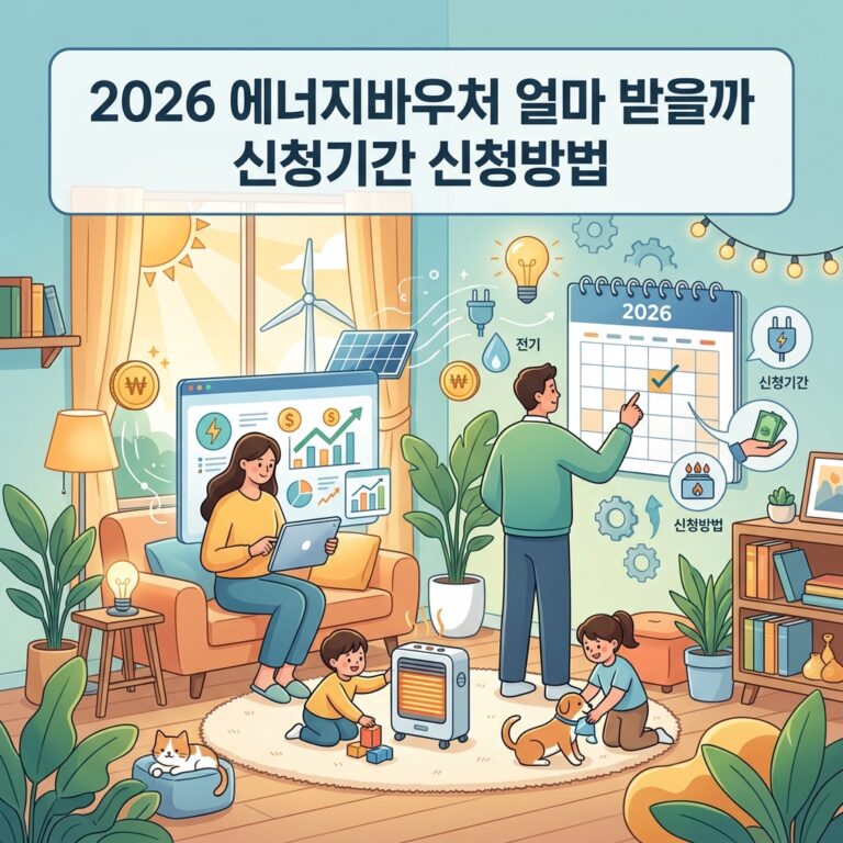 ai thumbnail illustration 2026 에너지바우처 얼마 받을까 신청기간 신청방법 1792325036