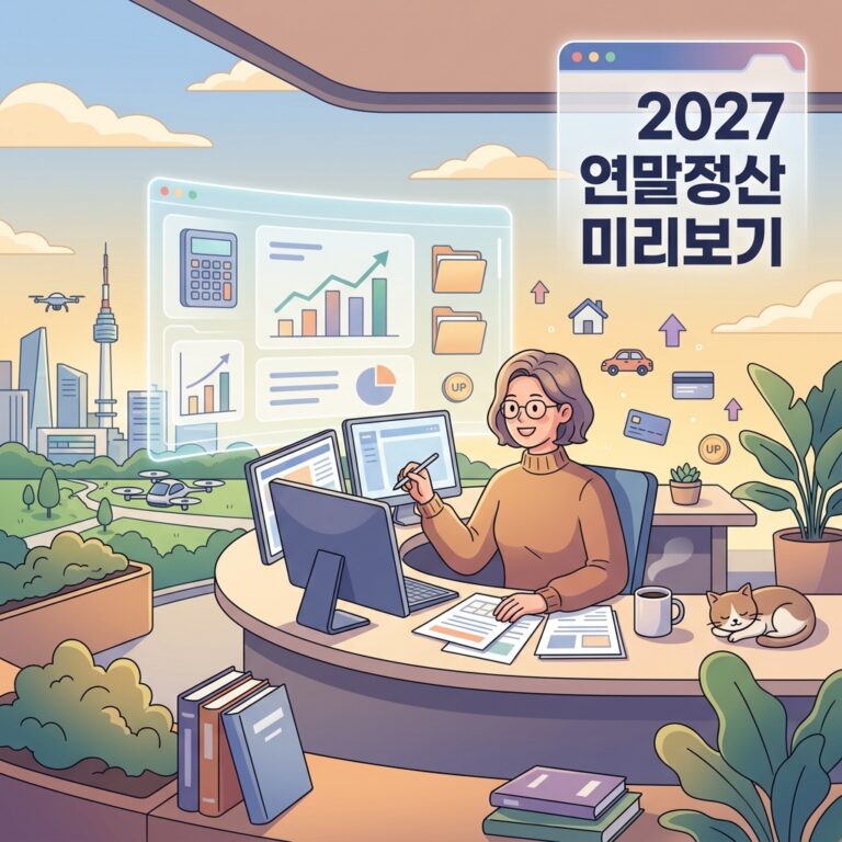 ai thumbnail illustration 2027 연말정산 미리보기 1792531534