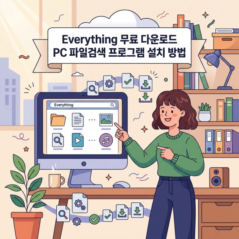 ai thumbnail illustration Everything 무료 다운로드 PC 파일검색 프로그램 설치 방법 1792529258