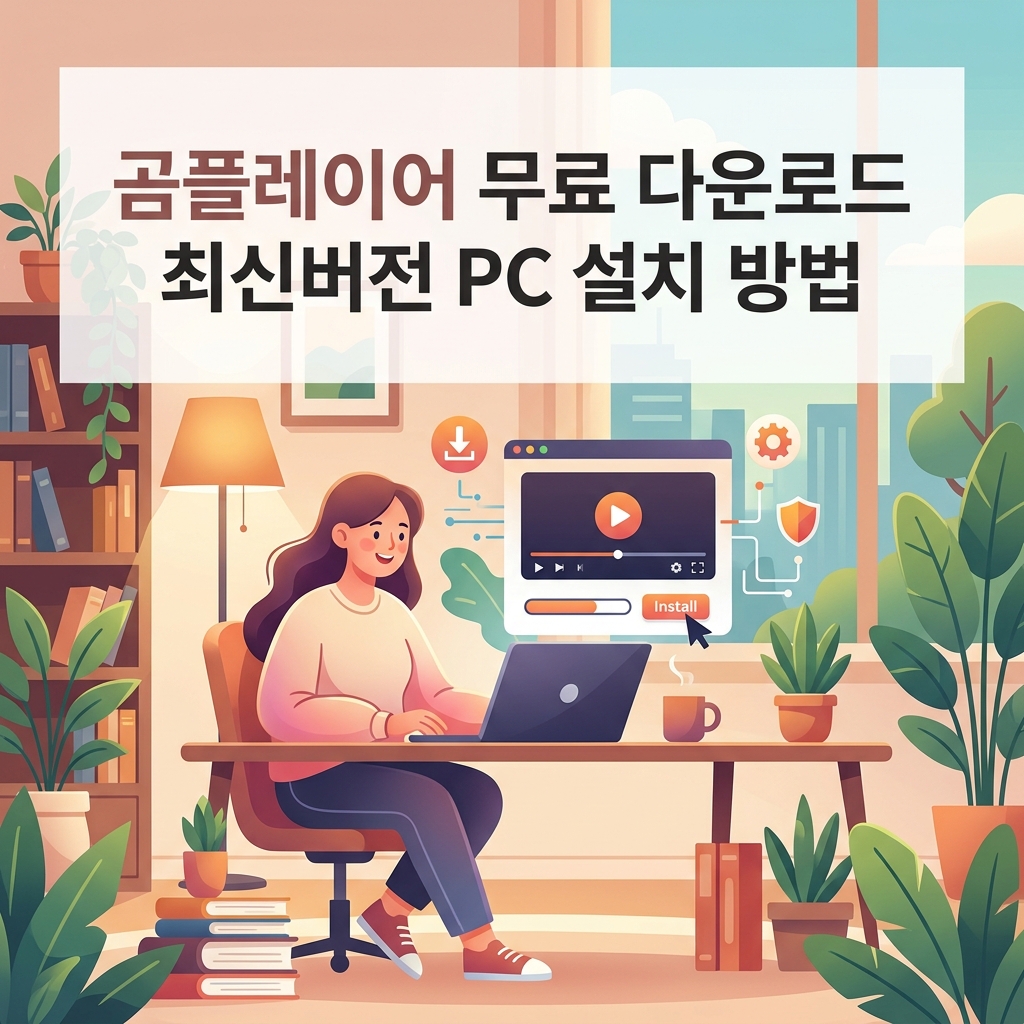 ai thumbnail illustration 곰플레이어 무료 다운로드 최신버전 PC 설치 방법 1792470232
