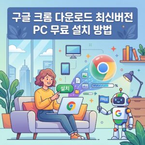 ai thumbnail illustration 구글 크롬 다운로드 최신버전 PC 무료 설치 방법 1792470362