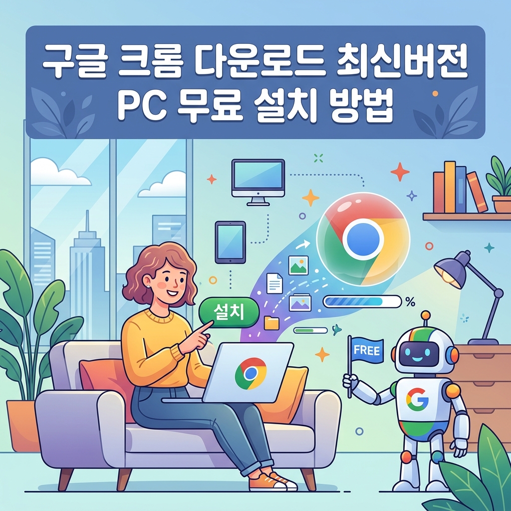 ai thumbnail illustration 구글 크롬 다운로드 최신버전 PC 무료 설치 방법 1792470362