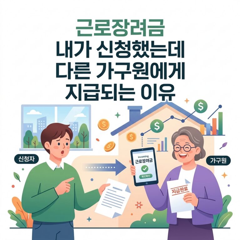 ai thumbnail illustration 근로장려금 내가 신청했는데 다른 가구원에게 지급되는 이유 1792395173