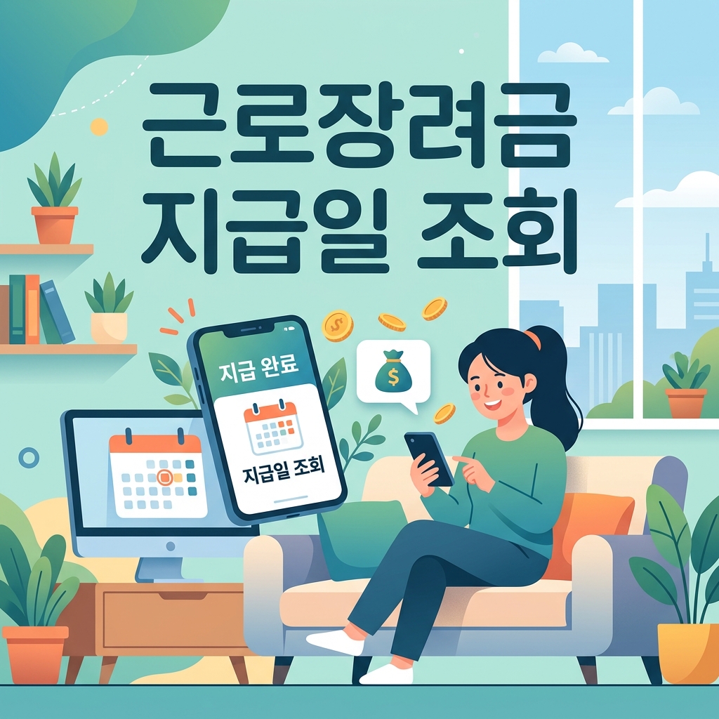 ai thumbnail illustration 근로장려금 지급일 조회 1791875280