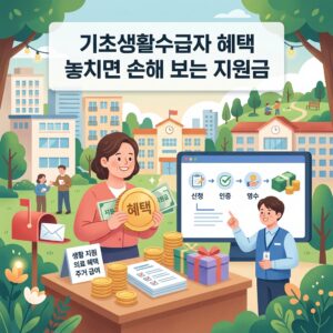 ai thumbnail illustration 기초생활수급자 혜택 놓치면 손해 보는 지원금 1791930571