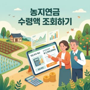 ai thumbnail illustration 농지연금 수령액 조회하기 1792532763