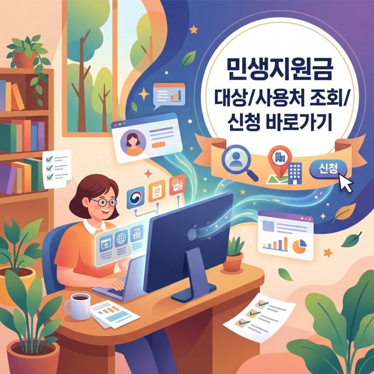 ai thumbnail illustration 민생지원금 대상 확인사용처 조회신청 바로가기 1792326947