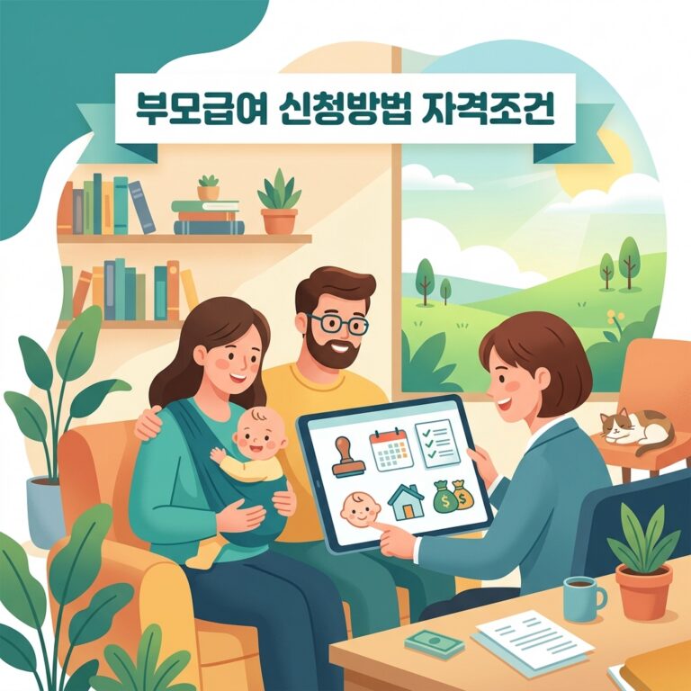 ai thumbnail illustration 부모급여 신청방법 자격조건 1791877486