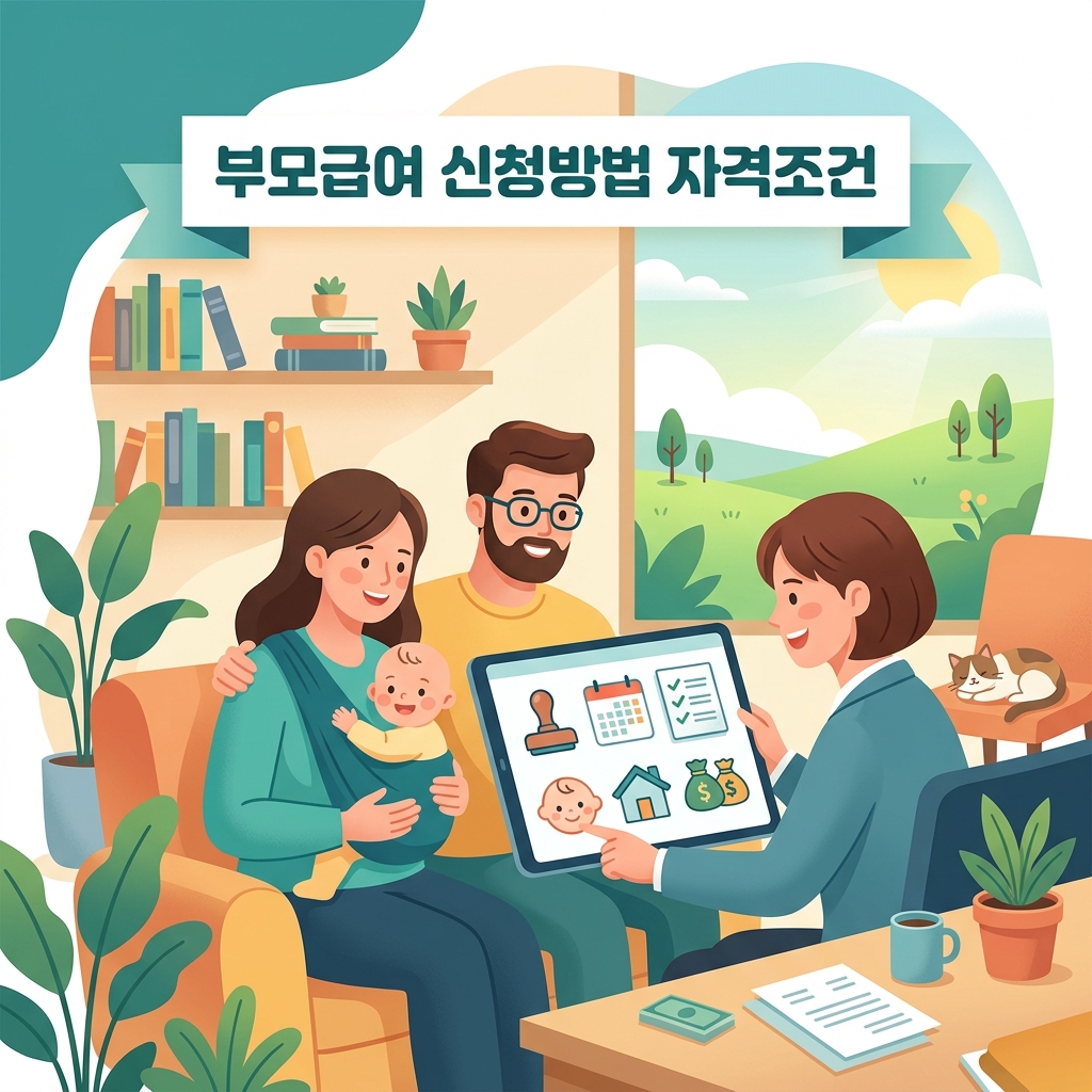 ai thumbnail illustration 부모급여 신청방법 자격조건 1791877486