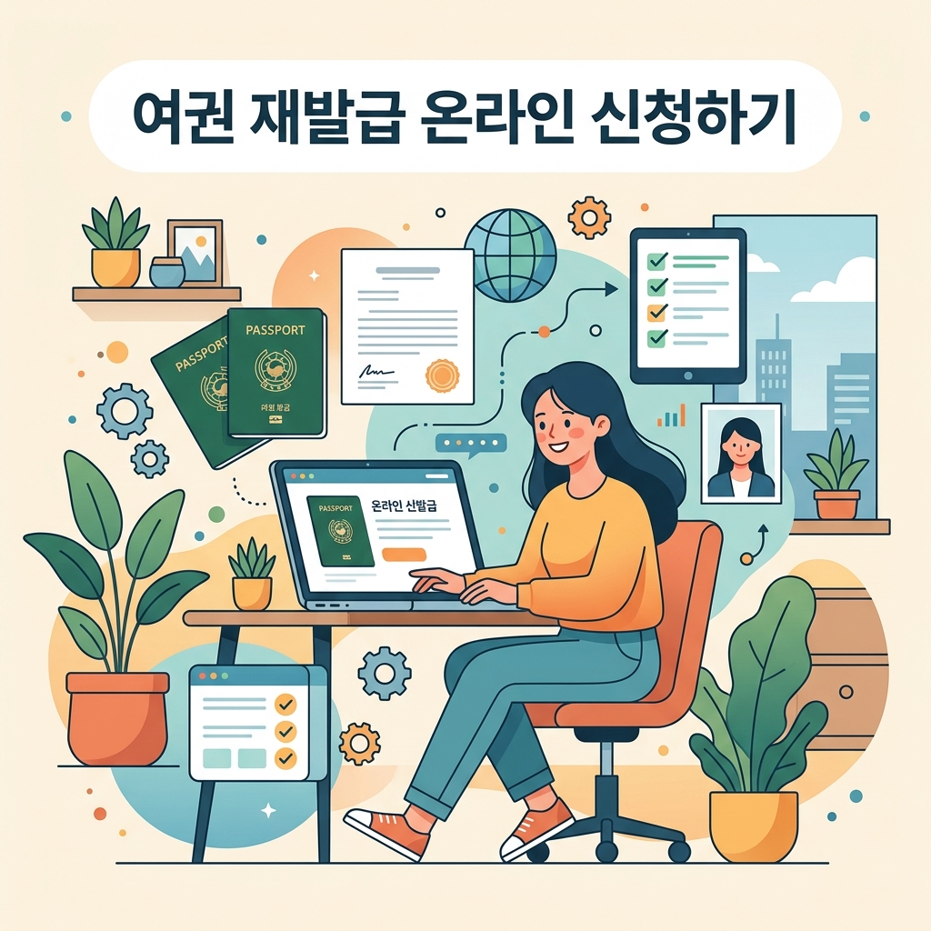 ai thumbnail illustration 여권 재발급 온라인 신청하기 1791939906