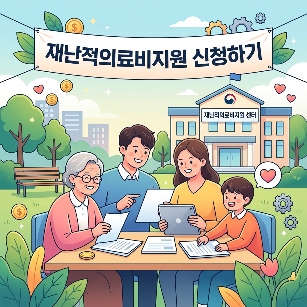 ai thumbnail illustration 재난적의료비지원 신청하기 1791925060