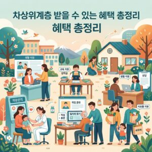 ai thumbnail illustration 차상위계층 받을 수 있는 혜택 총정리 1791932437