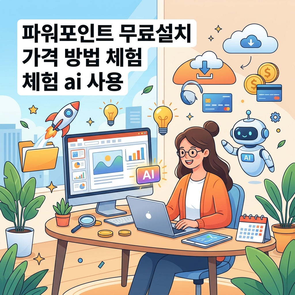 ai thumbnail illustration 파워포인트 무료설치 가격 방법 체험 ai 사용 1792396219