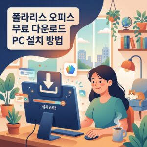 ai thumbnail illustration 폴라리스 오피스 무료 다운로드 PC 설치 방법 1792470497