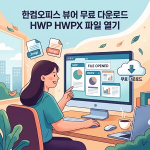 ai thumbnail illustration 한컴오피스 뷰어 무료 다운로드 HWP HWPX 파일 열기 1792395637