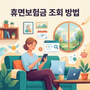 ai thumbnail illustration 휴면보험금 조회 방법 1792209332