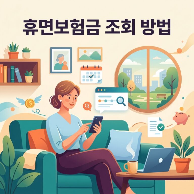 ai thumbnail illustration 휴면보험금 조회 방법 1792209332